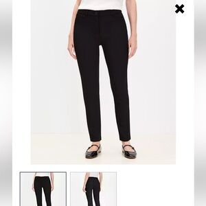 Loft, curvy skinny ankle dress pant